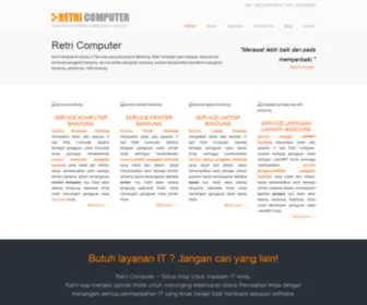 Retricomputer.com(RETRI COMPUTER) Screenshot