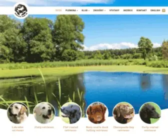 Retriever-Klub.cz(Retriever Klub CZ) Screenshot