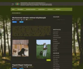 Retrievervadaszkutya.hu(Retriever) Screenshot