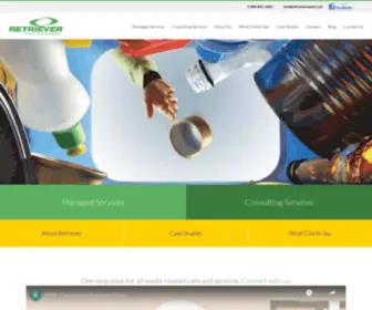 Retrieverwaste.com(Retriever Waste Management) Screenshot