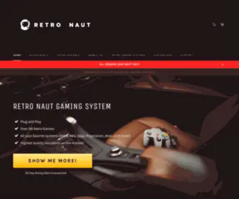 Retro-Naut.com(The Ultimate Retro Gaming Device) Screenshot