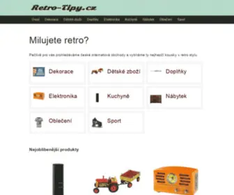 Retro-Tipy.cz(Inspirace) Screenshot