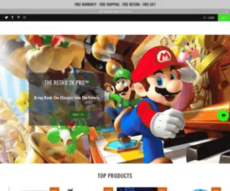 Retro2K.com(Retro Gaming Console) Screenshot