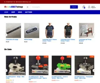 Retro8Bitshop.com(Retro 8Bit Shop) Screenshot