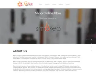 Retroactivesmokeshop.com(Missouri Online Head & Smoke Shop) Screenshot