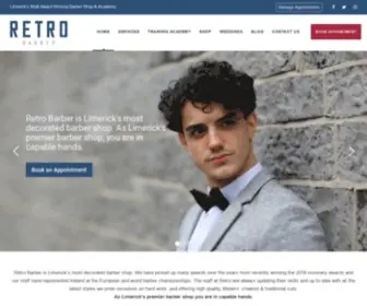 Retrobarbers.ie(Retro Barber) Screenshot