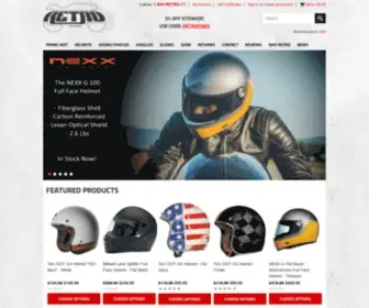 Retrobikegear.com(Old School Moto Gear Since 2008) Screenshot