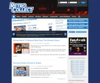 Retrocollect.com(Retro Games & Collectors Community) Screenshot