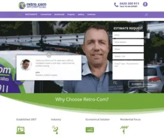 Retrocom.net.au(Data Cabling) Screenshot