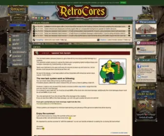 Retrocores.com(RetroCores 7.4) Screenshot