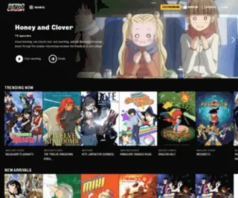 Retrocrush.tv(Stream Classic Anime) Screenshot