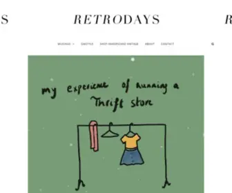 Retrodays.in(Musings about life and style) Screenshot