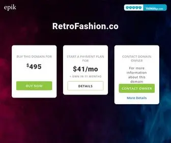 Retrofashion.co(Retrofashion) Screenshot