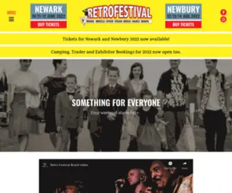 Retrofestival.co.uk(The Retro Festival) Screenshot