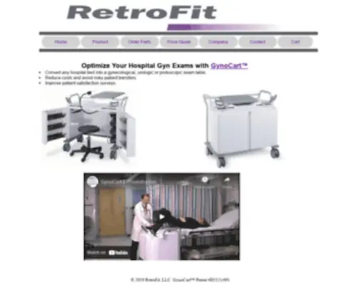 Retrofitmedical.com(Retrofitmedical) Screenshot