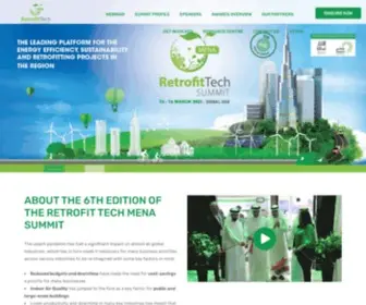 Retrofittechmena.com(7th Retrofit Tech MENA Summit and Awards) Screenshot