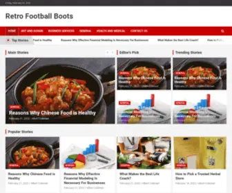 Retrofootballboots.com(Retro Football Boots) Screenshot