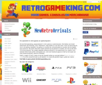 Retrogameking.com(De webshop voor Retro) Screenshot