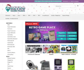 Retrogameplace.com(Boutique Retrogaming) Screenshot