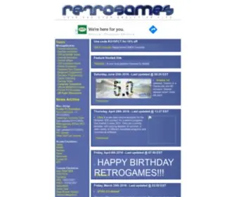 Retrogames.com(Your ONE STOP emulation site) Screenshot