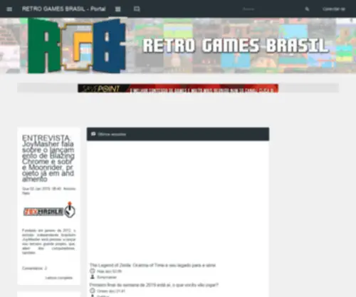 Retrogamesbrasil.com(Retrogames) Screenshot