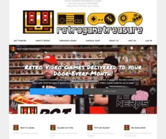 Retrogametreasure.com(Retro Game Treasure) Screenshot