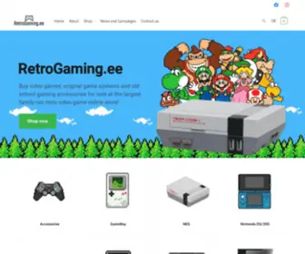 Retrogaming.ee(Retro Game Store) Screenshot