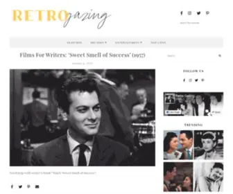 Retrogazing.com(Retro Gazing) Screenshot