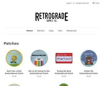 Retrogradesupplyco.com(Retrograde Supply Co) Screenshot