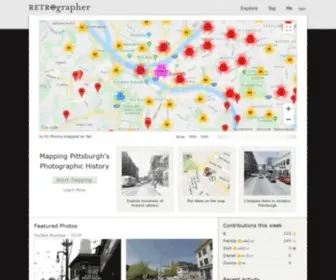 Retrographer.org(Pittsburgh) Screenshot