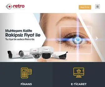 Retroguvenlik.com(Retro Elektronik San) Screenshot