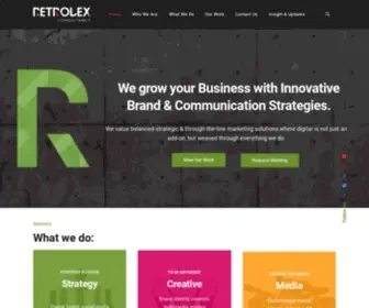 Retrolex.co.za(We provide effective marketing solutions for your business needs) Screenshot