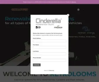 Retrolooms.com.au(Electrical Systems for RV’s) Screenshot