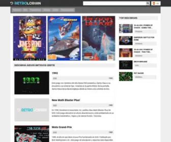 Retrolorian.com(Los mejores juegos retro para descargar gratis) Screenshot