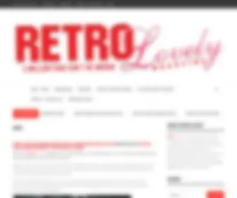 Retrolovely.com(The #1 Print Pinup Magazine on Earth) Screenshot