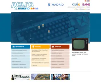 Retromadrid.org(RetroMadrid) Screenshot