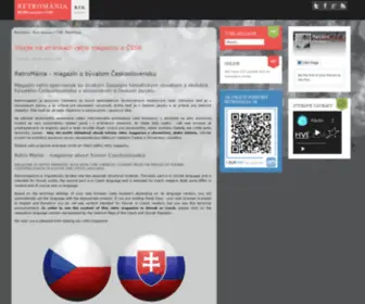Retromania.sk(RetroMánia) Screenshot