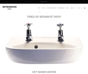 Retromixer.com(The adaptor for separate taps) Screenshot