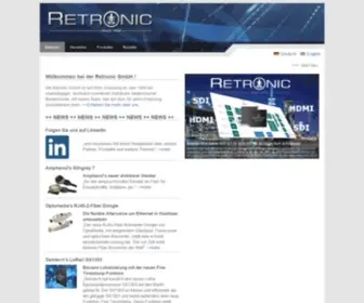 Retronic.de(Retronic GmbH) Screenshot