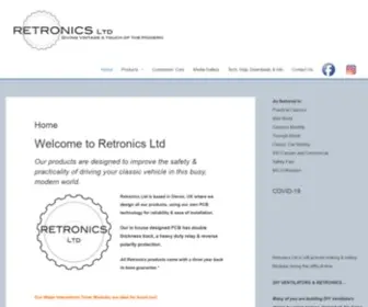 Retronicsonline.com(Retronics Ltd) Screenshot