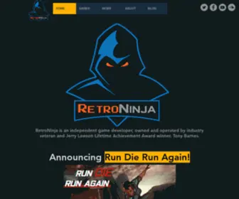 Retroninja.com(RetroNinja) Screenshot