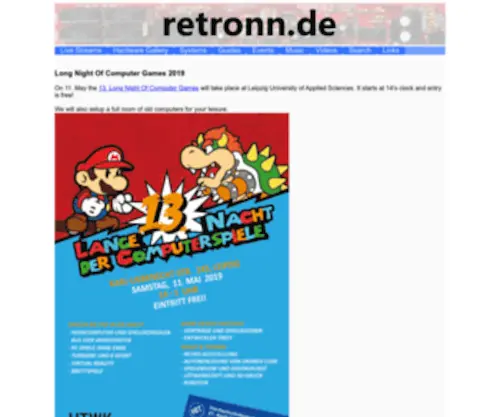 Retronn.de(Retro) Screenshot