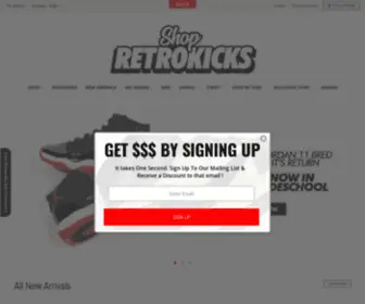 Retropair.com(Sneaker Warehouse) Screenshot