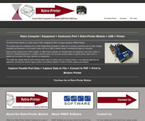 Retroprinter.com(Retroprinter) Screenshot