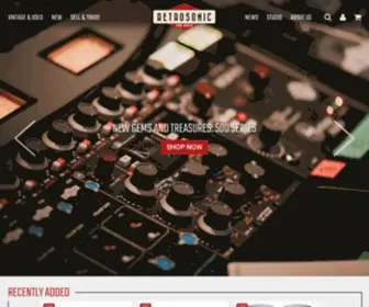 RetrosonicProaudio.com(Retrosonic Pro Audio) Screenshot