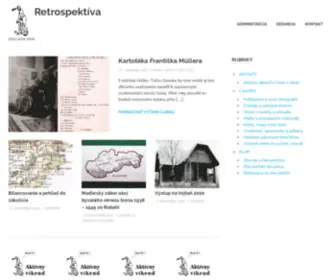 Retrospektiva.eu(Retrospektíva) Screenshot