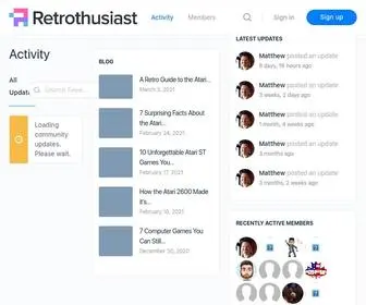 Retrothusiast.com(Retrothusiast) Screenshot