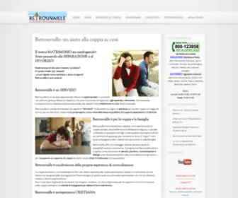 Retrouvaille.it(Un aiuto alla coppia in crisi di relazione Salvare il matrimonio) Screenshot