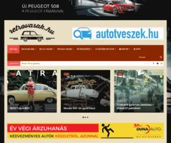 Retrovasak.hu(Retr) Screenshot