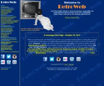 Retroweb.com(Kipp Teague's RetroWeb) Screenshot